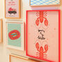 You’re My Lobster A4 Art Print, thumbnail 6 of 7