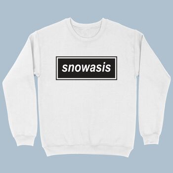 Snowasis Christmas Sweatshirt, 2 of 2