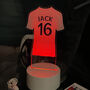 Printed Shirt LED Light With Colour Changing Base, thumbnail 4 of 5