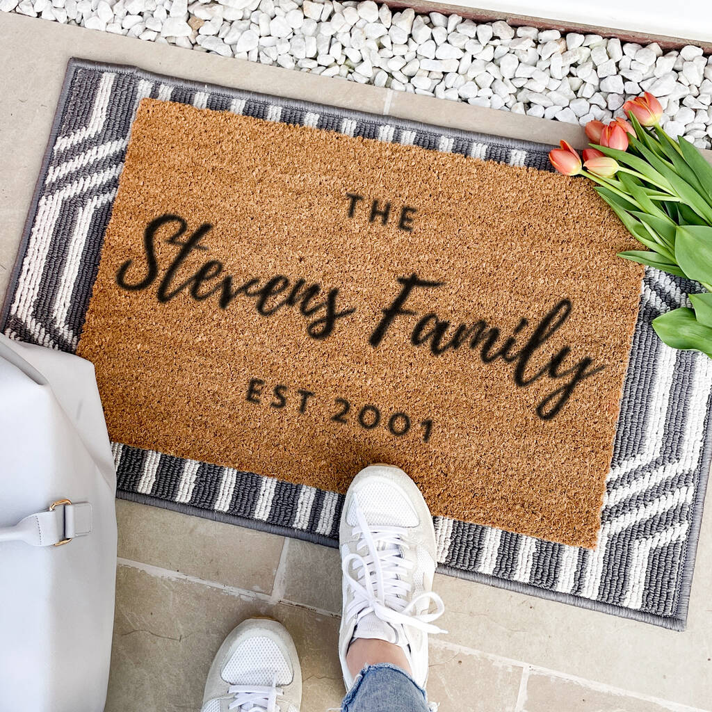 Personalised Family Doormat, 1 of 2
