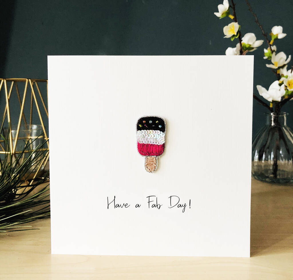'Have A Fab Day' Greetings Card