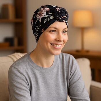 Pre Tied Knot Chemo Turban, 2 of 8