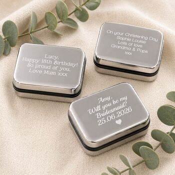 Girl's Personalised Initial And Birthstone Necklace In Sterling Silver, 6 of 9