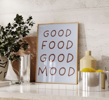 Kitchen Food Quote Wall Art Print Food Poster, 2 of 10