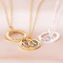 Family Ring And Birthstone Necklace, thumbnail 4 of 10