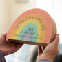 Personalised Rainbow Money Box For Christening Baptism, thumbnail 1 of 5