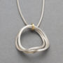 Honesty Trio Silver Necklace, thumbnail 6 of 6