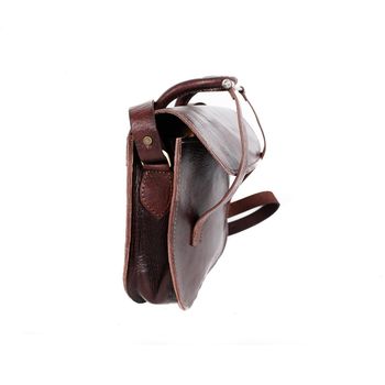 Carly Leather Saddle Bag, 7 of 12