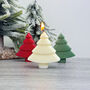 Mini Christmas Tree Candle Festive Table Decor, thumbnail 11 of 11