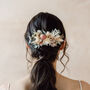 Payton Boho Dried Flower Wedding Bridal Hair Comb, thumbnail 4 of 5