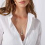Ladies Personalised Maxi Anchor Necklace, thumbnail 1 of 9