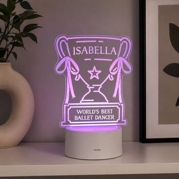 Teacher Gifts Trophy LED Light Thank You Present, 12 of 12
