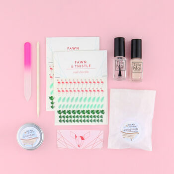 Tropical Flamingo Nail Art Letterbox Gift Kit, 4 of 5