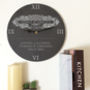 Personalised Slate Kitchen Clock, thumbnail 7 of 7