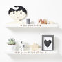 Personalised New Baby Heart Shelf, thumbnail 1 of 4