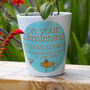 Personalised Christening Day Flower Pot Gift, thumbnail 1 of 3
