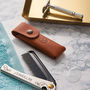 Personalised Man Comb With Leather Case, thumbnail 3 of 12
