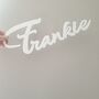 Personalised Red Acrylic Wall Name, thumbnail 4 of 7