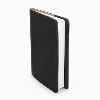 Handmade A5 Full Grain Oiled Leather Refillable Journal Cover, 5 of 7