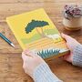 Handmade Large Colourful Elephant Dung Notebook, thumbnail 3 of 10