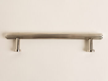 Polished Nickel Knurled Kitchen Pull Handles And Knobs, 4 of 7