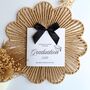 Graduation Bow Card, Handmade Bow Proposal Card, Congratulations Graduation Card, thumbnail 1 of 5