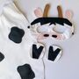 Felt Cow Costume For Children And Adults, thumbnail 4 of 9