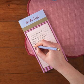 To Do List Pad | Berry Stripe, 2 of 4