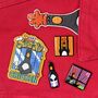 Wallace And Gromit | Feathers Mcgraw Window Enamel Pin Badge, thumbnail 3 of 4