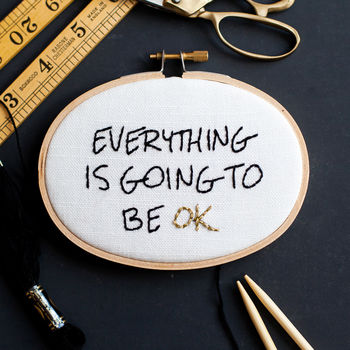 Everything Is Going To Be Ok Mini Motivator Craft Kit, 2 of 6