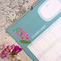 Family Organiser 2026 Wall Calendar Flower Design A3, thumbnail 2 of 4