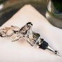 Stag Bottle Stopper Nickel Finish, thumbnail 2 of 4