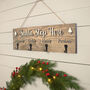 Personalised Christmas Stocking Hanger, Santa Stop Here, thumbnail 1 of 6