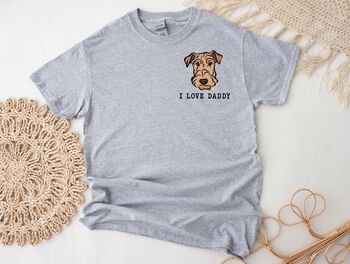 Airedale Terrier Adult T Shirt, 3 of 5