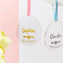 Personalised First Easter Foiled Decoration, thumbnail 2 of 5