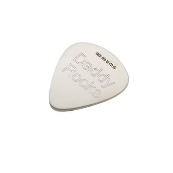 Personalised Sterling Silver Plectrum Gift, 2 of 6