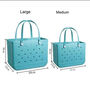 Summer’s Newest Croc Style Beach Bag, Free Name Initial, thumbnail 4 of 12