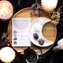 Love Healing Crystal Set With Moon Trinket Dish, thumbnail 1 of 3