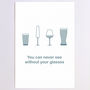 Personalised Glasses Birthday Card, thumbnail 6 of 8