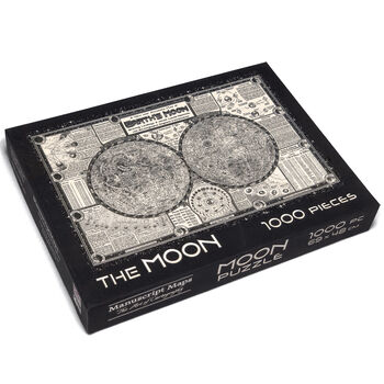 Moon Map Jigsaw Puzzle 500 Pieces, 6 of 12
