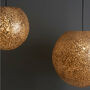 Callisto Gold Round Ceiling Lights, thumbnail 1 of 11