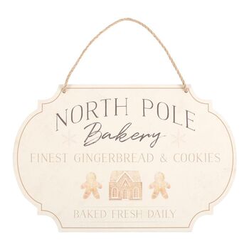 North Pole Bakery Hanging Sign, 2 of 3