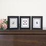Vintage Playing Card Letter Frames, thumbnail 1 of 8
