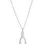 Sterling Silver Wishbone Necklace, thumbnail 7 of 7