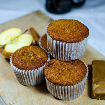 Vegan Apple And Cinnamon Fudge Muffin Tea Baking Kit, 2 of 7