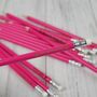Personalized Pink Pencils, thumbnail 5 of 11