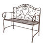 Traditional French Style Scrolled Indoor Bench, thumbnail 2 of 7