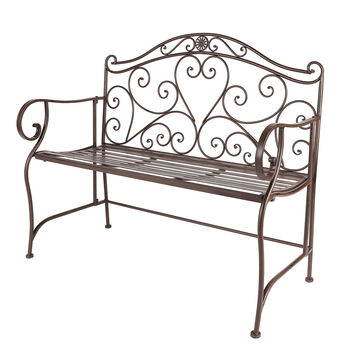 Traditional French Style Scrolled Indoor Bench, 2 of 7