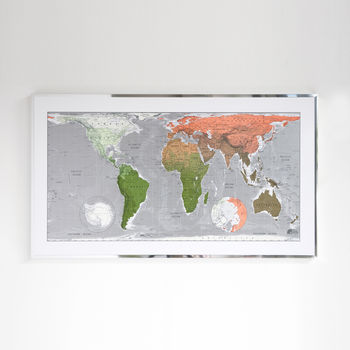 World Wall Map, 5 of 12