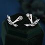 Marquise Cz Cluster Ear Jacket In Sterling Silver, thumbnail 3 of 11